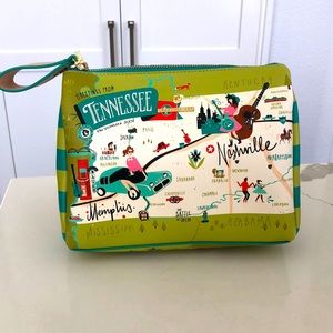 NWT Spartina 449 “Greetings From” Tennessee Carry All Case